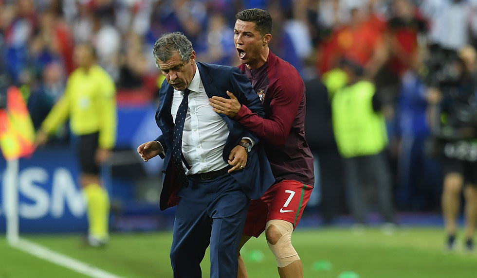 Cristiano Ronaldo Fernando Santos