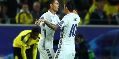 Cristiano Ronaldo James Rodríguez