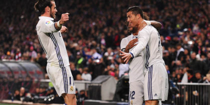 Cristiano Ronaldo Real Madrid Atlético