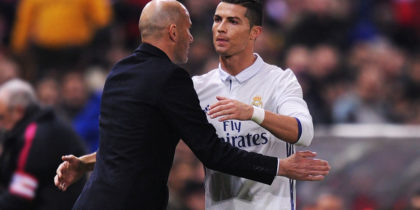 Cristiano Ronaldo Zinédine Zidane