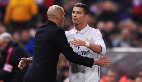 Cristiano Ronaldo Zinédine Zidane
