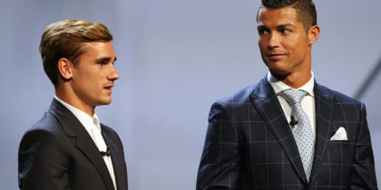 Cristiano Ronaldo Antoine Griezmann