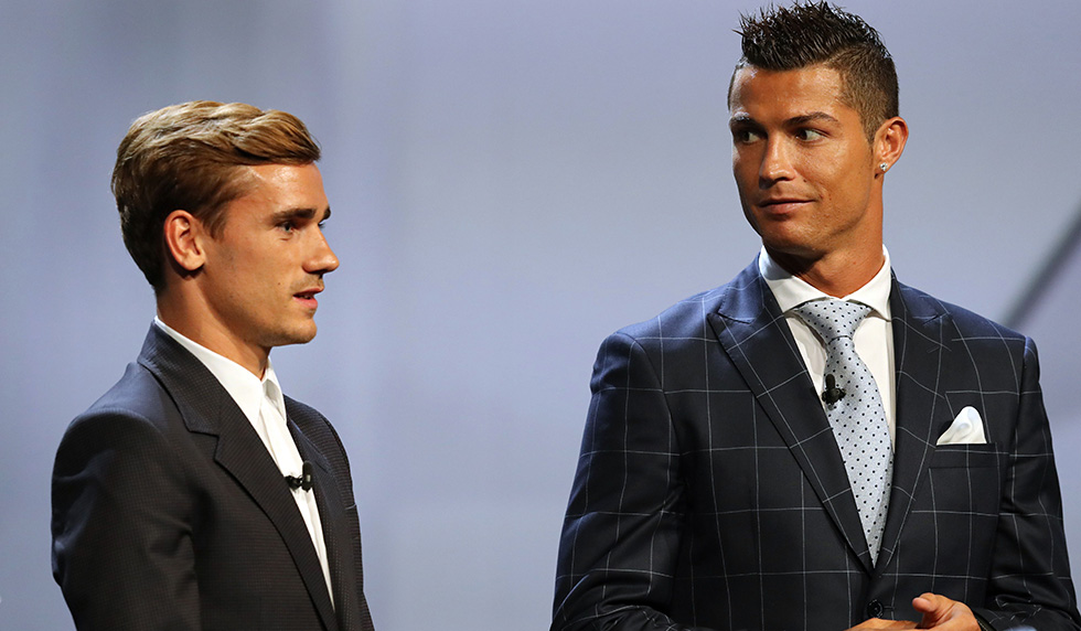 Cristiano Ronaldo Antoine Griezmann