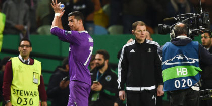 Cristiano Ronaldo Real Madrid Sporting