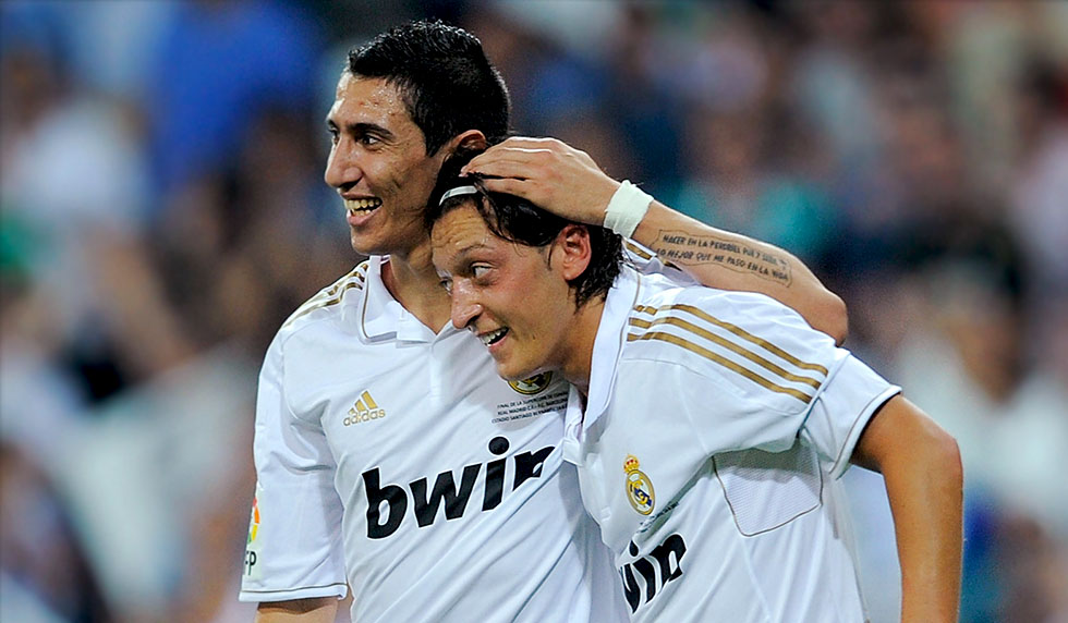 özil di maria real madrid