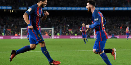 Luis Suárez Lionel Messi