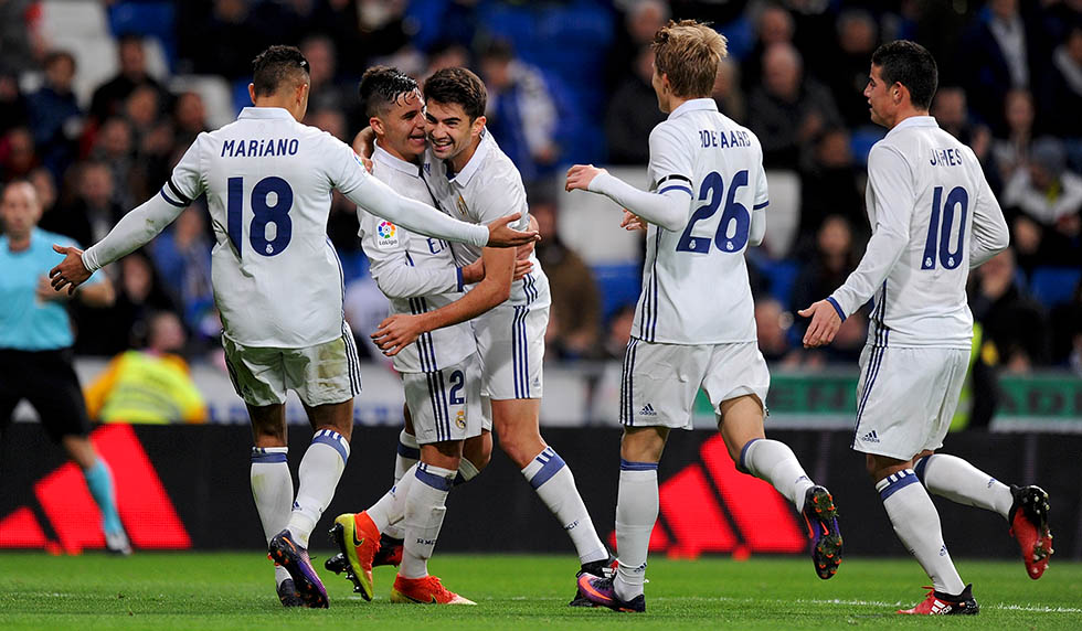 real madrid cultural leonesa mariano enzo zidane odegaard tejero james