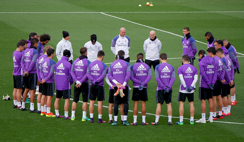 real madrid training valdebebas