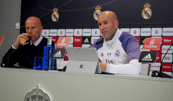 zinedine zidane pk pressekonferenz real madrid