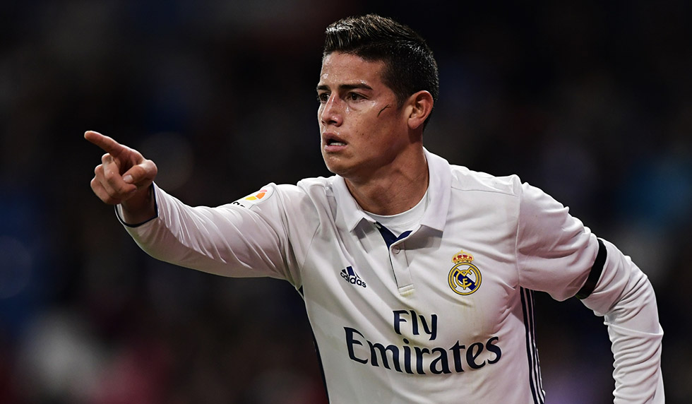 James Rodríguez Real Madrid