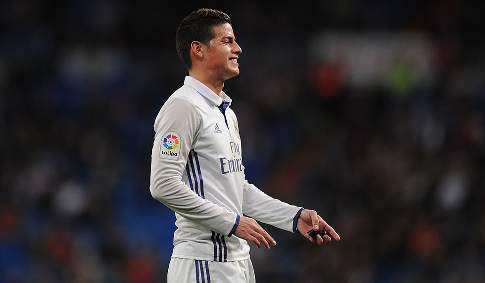 James Rodríguez Real Madrid