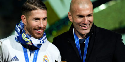 Sergio Ramos Zinédine Zidane