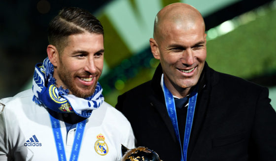 Sergio Ramos Zinédine Zidane