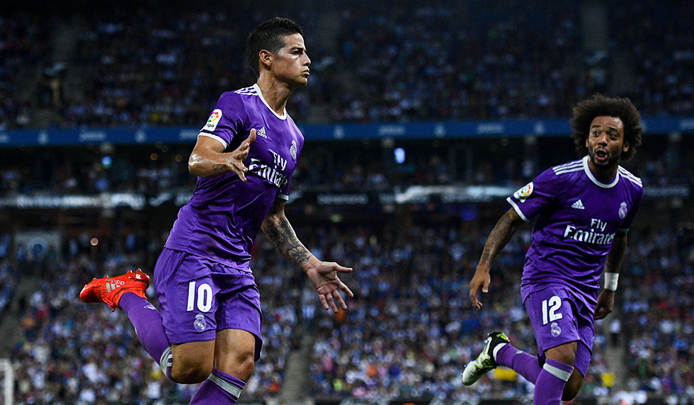 James Rodríguez Real Madrid