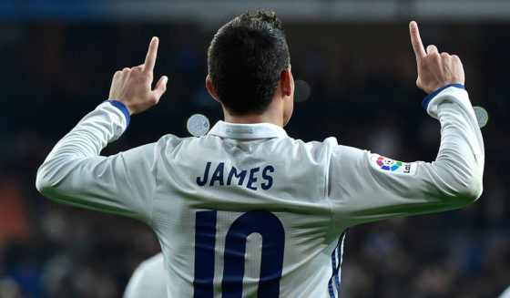 James Rodríguez Real Madrid