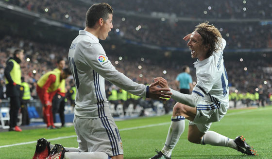 James Rodríguez Luka Modric