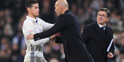 James Rodríguez Zinédine Zidane