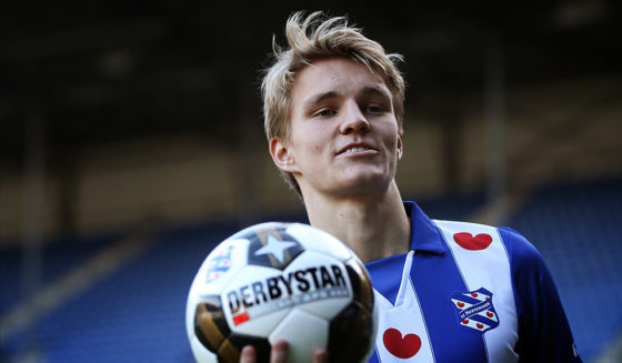 Martin Odegaard SC Heerenveen