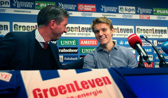 Martin Odegaard SC Heerenveen