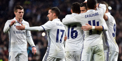 Real Madrid Jubel LaLiga