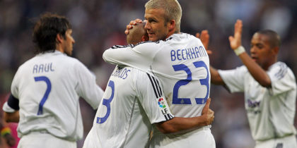 David Beckham Real Madrid