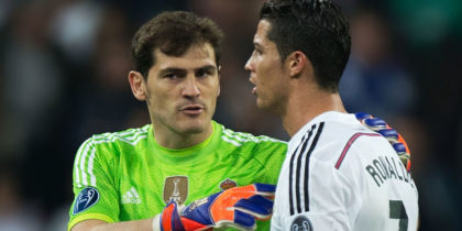 Iker Casillas Cristiano Ronaldo