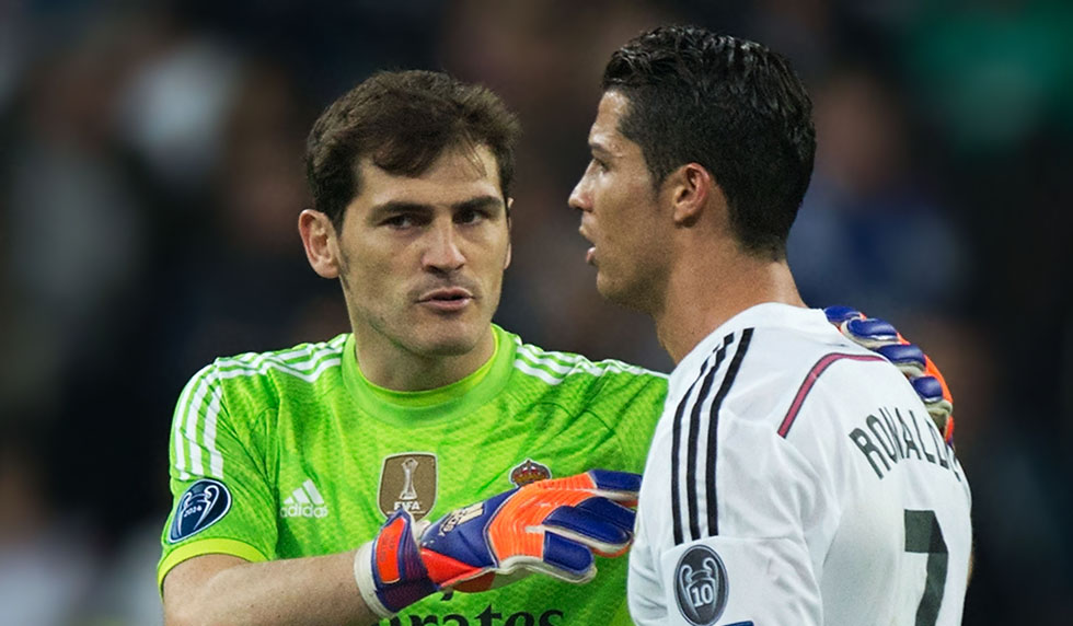 Iker Casillas Cristiano Ronaldo