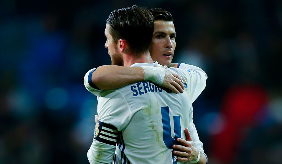 Cristiano Ronaldo Sergio Ramos