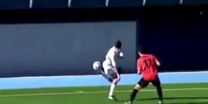 theo zidane fernandze trick