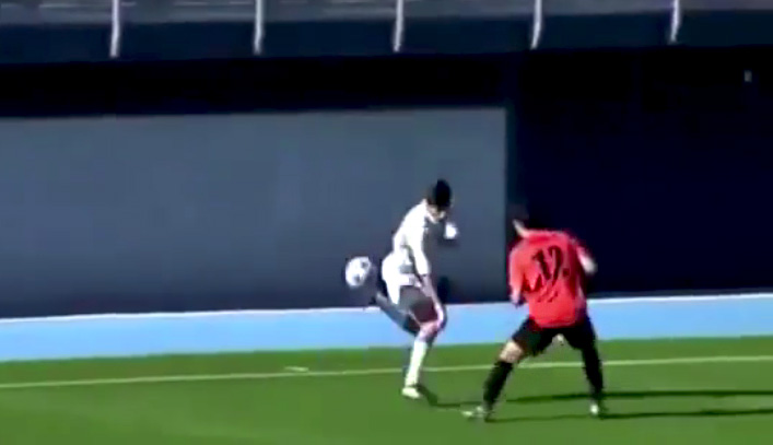 theo zidane fernandze trick