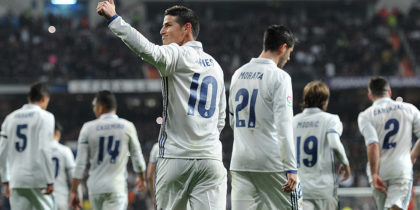 James Rodríguez Real Madrid