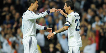 Cristiano Ronaldo Ángel Di María