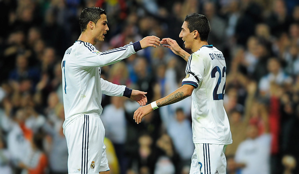 Cristiano Ronaldo Ángel Di María