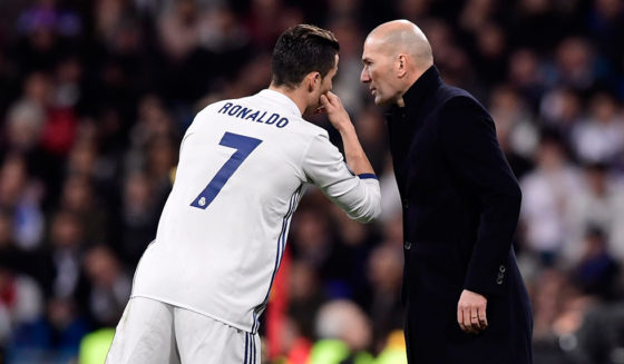 Zinédine Zidane Cristiano Ronaldo