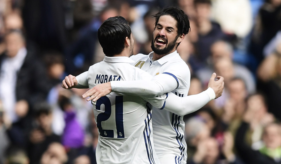 Isco Álvaro Morata