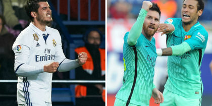 Álvaro Morata Lionel Messi
