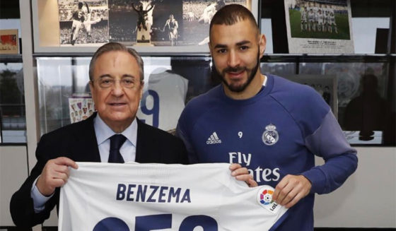 Karim Benzema Florentino Pérez