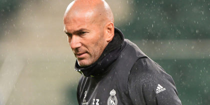 Zinédine Zidane Real Madrid UEFA Champions League