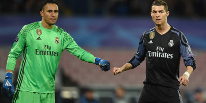 Cristiano Ronaldo Keylor Navas