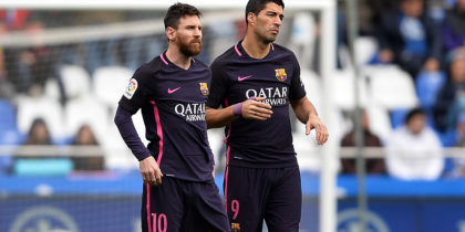 Lionel Messi Luis Suárez