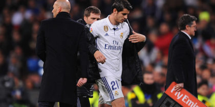 Álvaro Morata Zinédine Zidane