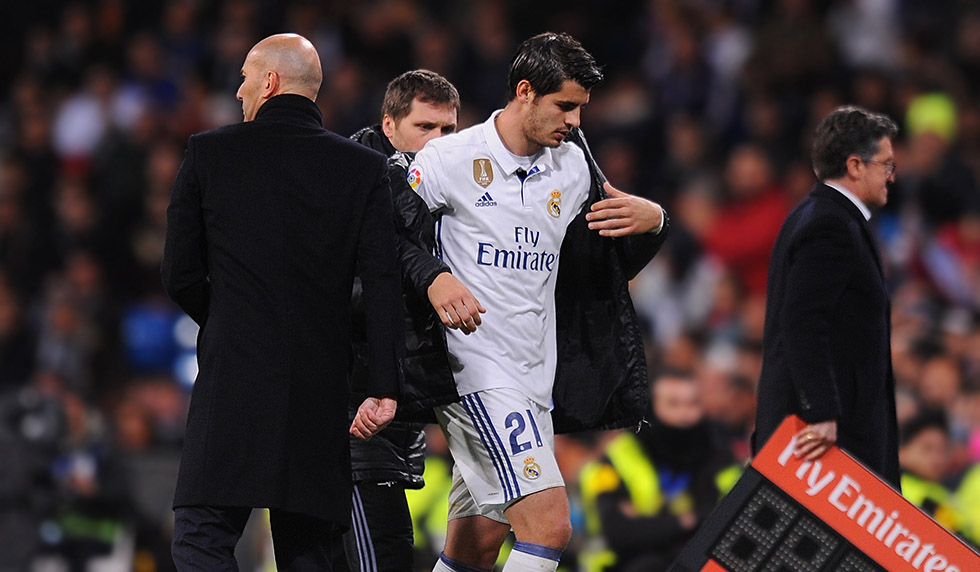 Álvaro Morata Zinédine Zidane