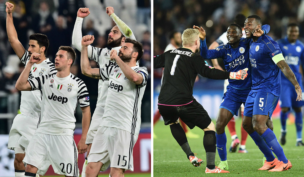 Juventus Turin Leicester City UEFA Champions League