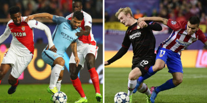 Atlético Bayer Leverkusen AS Monaco Manchester City