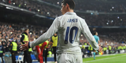 James Rodríguez Real Madrid