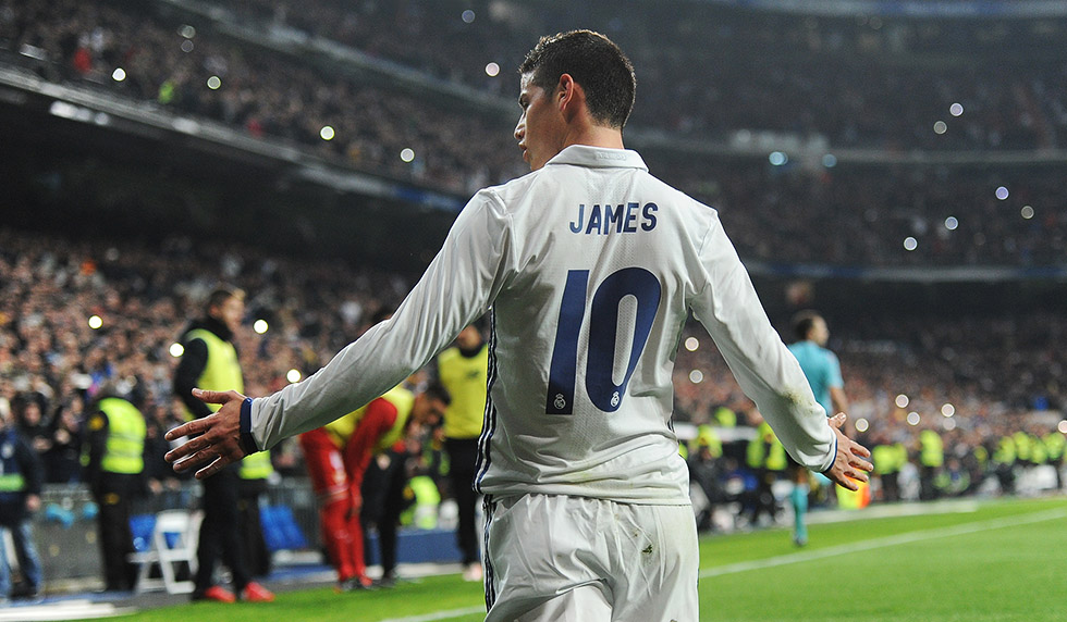 James Rodríguez Real Madrid