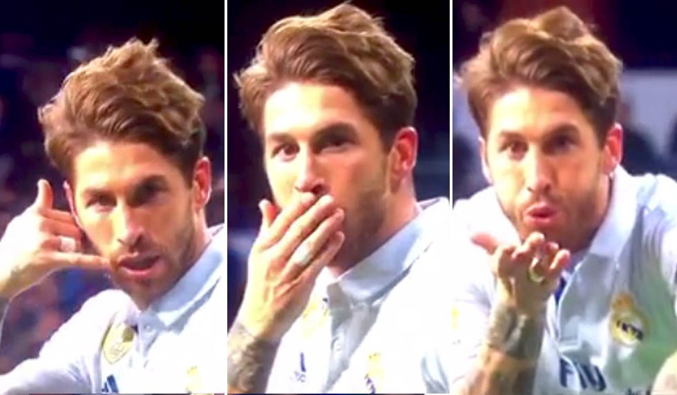sergio ramos torjubel goal celebration