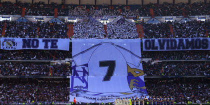 Juanito Real Madrid Estadio Santiago Bernabéu