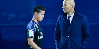 Zinédine Zidane James Rodríguez