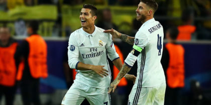 Cristiano Ronaldo Sergio Ramos